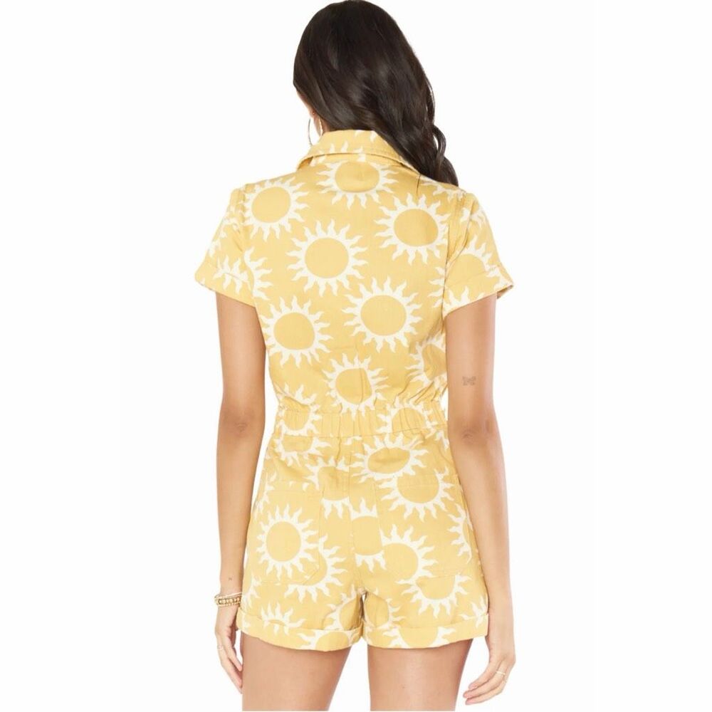 Show Me Your Mumu Canon Sun Romper Yellow Sz M - Picture 6 of 13
